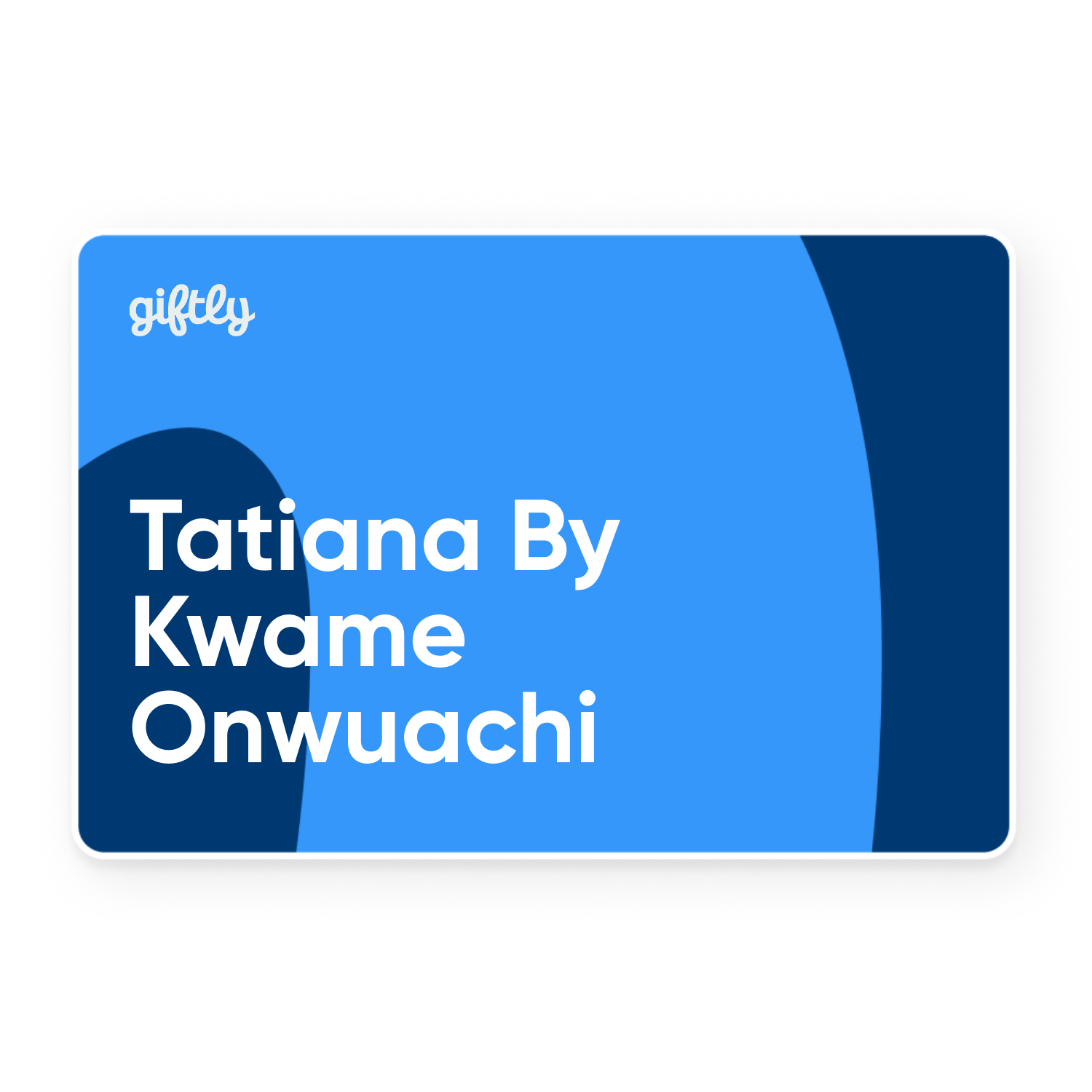 Tatiana By Kwame Onwuachi gift card
